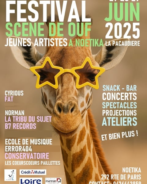 Festival Scène de Ouf 2025 affiche