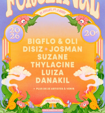 Festival Foreztival 2026 premiers noms