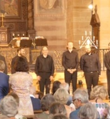 Concert grégorien, chants des moines au Xe siècle