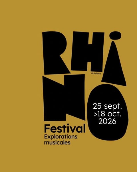Festival Rhino Jazz(s) 2026 affiche