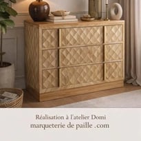 Artisane d'Art Domi Marqueterie de Paille