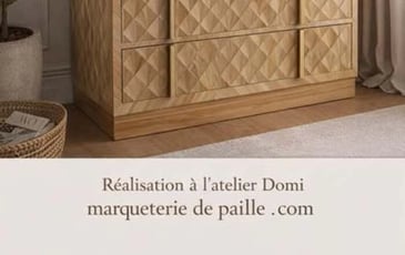 Artisane d'Art Domi Marqueterie de Paille