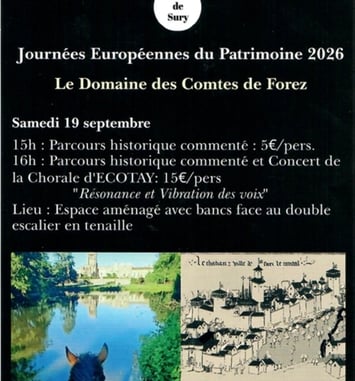 Le Domaine des Comtes de Forez, Château de Sury