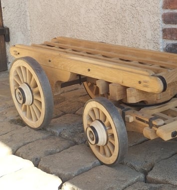 Visites guidées et démonstrations dans l'atelier de charron de Sorbiers