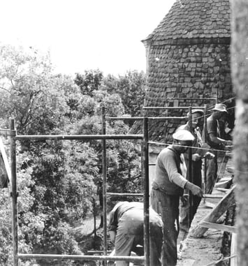 Exposition photo : Goutelas en chantier