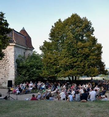 Concert dans la cour du château : Elodie Chapeland 4tet