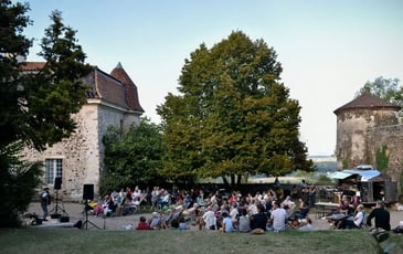 Concert dans la cour du château : Elodie Chapeland 4tet
