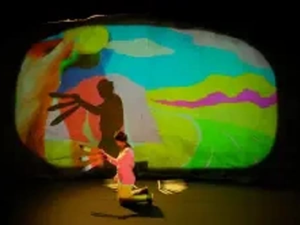Dans la grotte