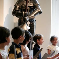 Visite "dans la peau d'un chevalier", en famille à partir de 6 ans