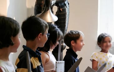 Visite "dans la peau d'un chevalier", en famille à partir de 6 ans