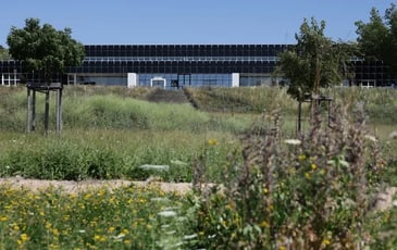 Le MAMC+, architecture et jardin