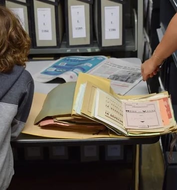 Les coulisses des archives