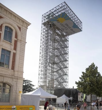Saint-Étienne vu d'en haut !