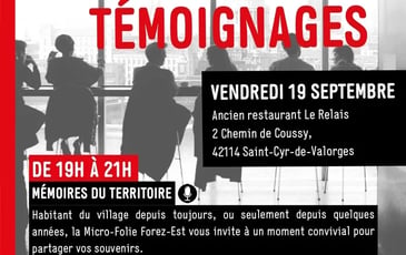 Veillée témoignages