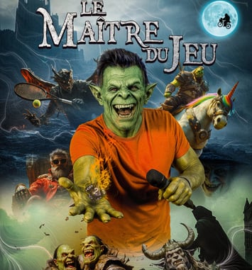 Jean-Baptiste Mazoyer dans Le Maître du Jeu version Bad Guys