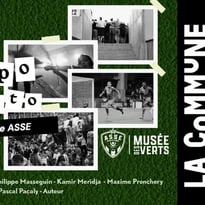 Exposition photos, stand littéraire et table ronde