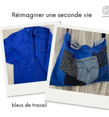 Réimaginer une seconde vie au linge de maison et bleus de travail