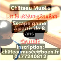 Visites flash et escape game au château Musée des vignerons du Forez