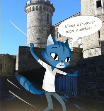 Parcours d'orientation pour enfants, À la découverte du patrimoine du quartier de Virieu