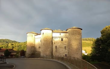 Découverte du château de Chalmazel