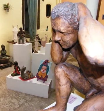 Visite de l'atelier « La Cour des Créations »