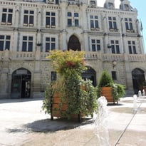 Visite de la mairie de Saint-Galmier.