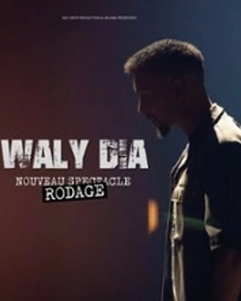 Waly Dia, nouveau spectacle en rodage