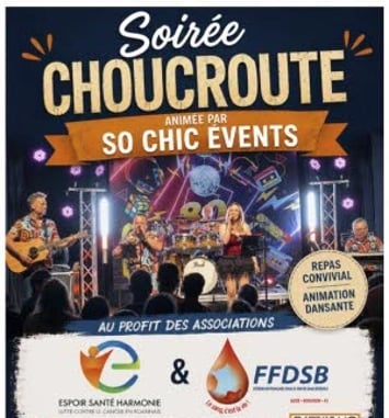 Soirée musicale choucroute solidaire