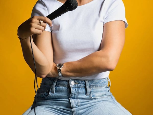 Claudia Modica dans En construction