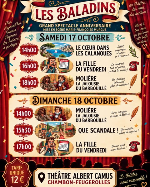 Les 30 ans de la Compagnie Les Baladins