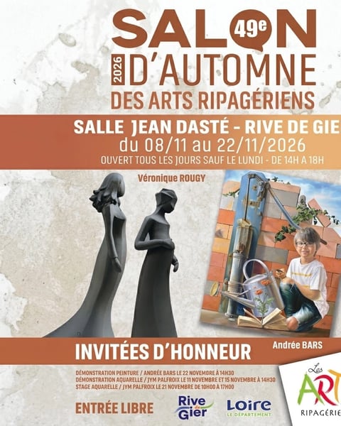 49e édition du Salon d’automne des Arts Ripagériens